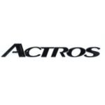 Adesivo Resinado Coluna Mercedes Actros Preto 28,6 x 5,6cm
