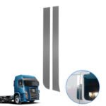 Aplique Inox Coluna Porta VW Constellation