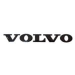 Adesivo Resinado Coluna Volvo Preto 31,5 x 3,5cm