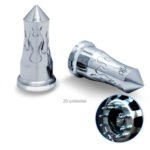 Capa de Porca Caminhão Fire Cromada (Kit 20un.) 32mm 33mm - Jetta