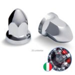 Capa de Porca Caminhão Italiana Cromada (Kit 20un.) - Jetta