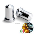 Capa de Porca Caminhão Mexicana Cromada (Kit 20un.) - Jetta
