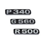 Emblema Potência Cromado Scania Série 5 a partir de 2010 (Letreiro) - Jetta