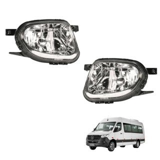 mdc-0148 Farol Auxiliar Mercedes-Benz Sprinter 415 515 Longo Alcance de 2012 a 2017 - Nino - Imagem 1