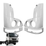 Moldura Farol Bojo Mercedes Accelo até 2024