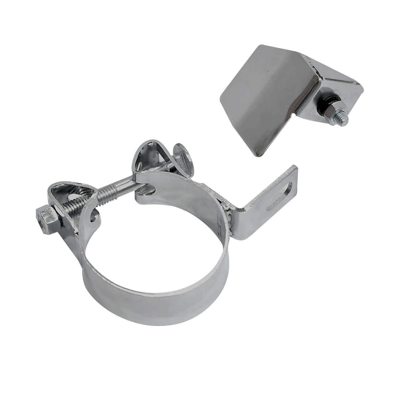 mdc-0264 Suporte e Abraçadeira Fixação Ponteira Escapamento 4,5 Polegadas - Bepo - Imagem 1