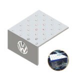 Aplique Inox Tampa Bateria VW Constellation - Amil