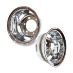 Calota Traseira Inox Speedline Caminhão Aro 17,5 Pneu 215 (Par) - Bepo
