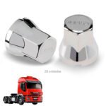 Capa de Porca Caminhão Iveco Cromada (Kit 20un.) 32mm - Jetta