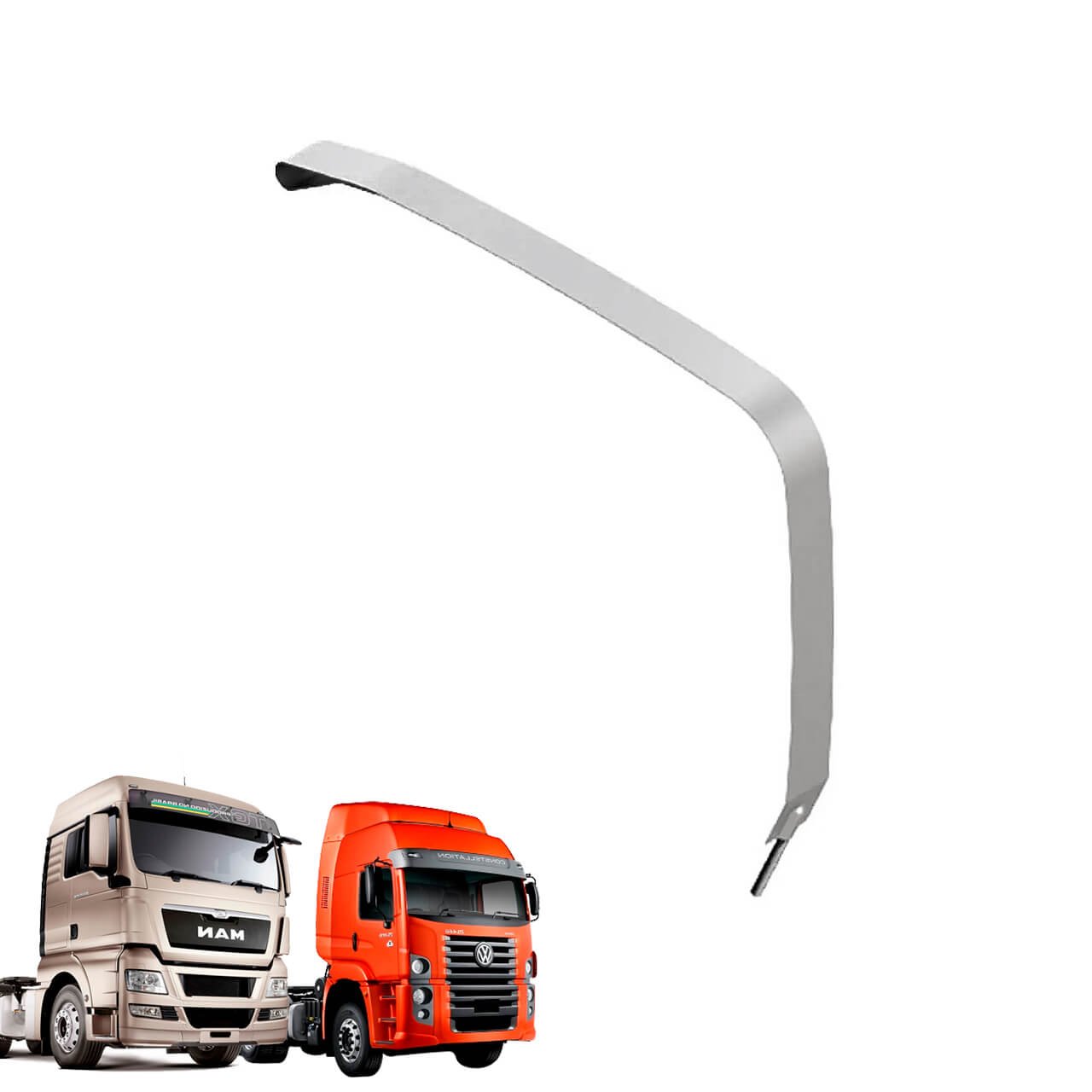 mdc-0396 Cinta Tanque Inox VW Constellation Meteor e MAN TGX 132,3cm - Imagem 1