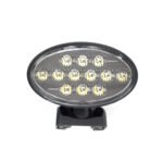 Farol Auxiliar LED 640 Lm Universal Neblina Oval Bivolt 12v 24v 15 x 9cm - Sinalsul