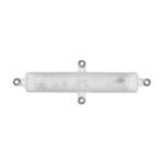 Luminária Interna Baú Caminhão LED 12v 24v 28 x 23cm - Sinalsul