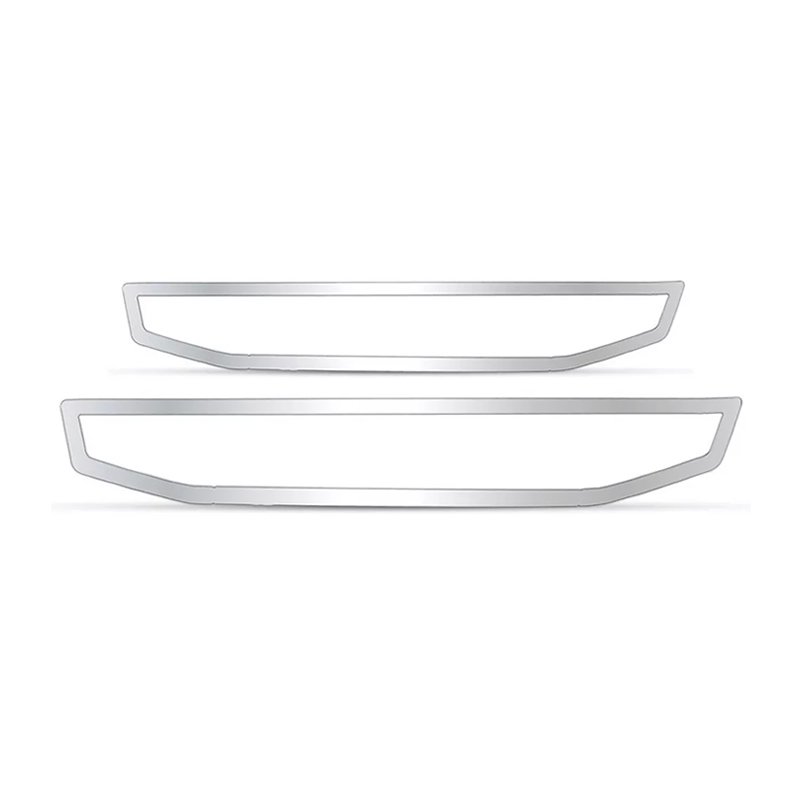 mdc-0622 Máscara Inox Grade Frontal Inferior Moldura Volvo New FH (Kit 2 peças) - Jetta - Imagem 1
