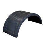 Paralama Tração Scania 112 113 Preto 5,5mm Reforçado