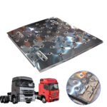 Plataforma Inox Mercedes Axor Actros 71cm Reforçada (Chassi) - Amil