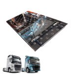 Plataforma Inox Volvo New FH a partir de 2015 150cm Reforçada (Chassi) - Amil