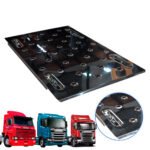Plataforma Traseira Inox Scania 113 Série 4 5 Nova Geração NTG (Chassi) - Amil