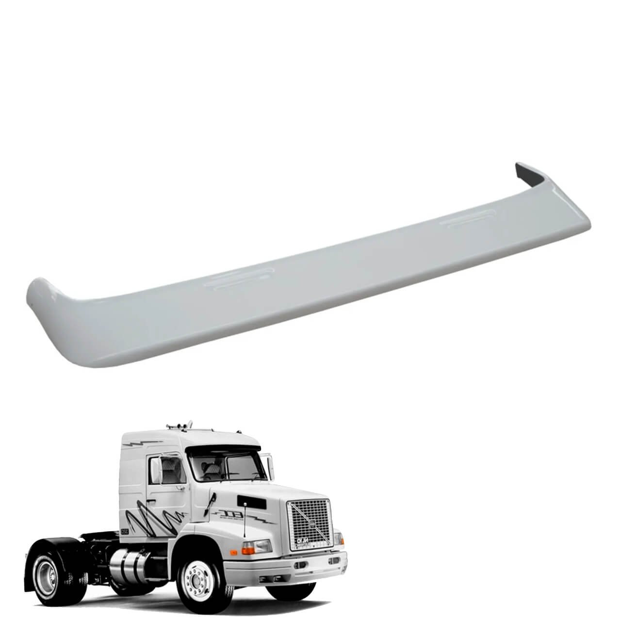 mdc-0780 Quebra Sol Volvo NL EDC (Aba + Suportes) - Rodoplast - Imagem 1