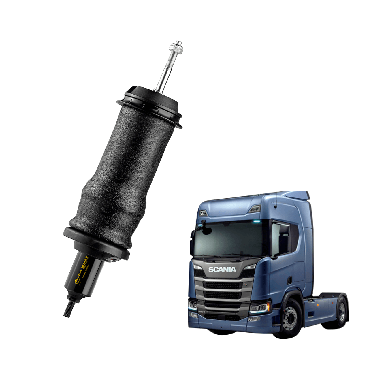 mdc-0850 Suspensão Amortecedor Bolsa de Ar Cabine Scania NTG R S a partir 2019 (Dianteiro) - Imagem 1