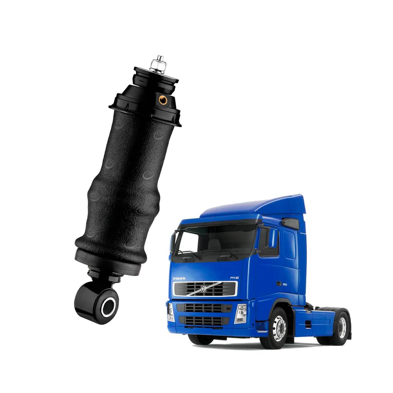 mdc-0865 Suspensão Amortecedor Bolsa de Ar Cabine Volvo FH 2004 a 2009 (Dianteiro) - Imagem 1