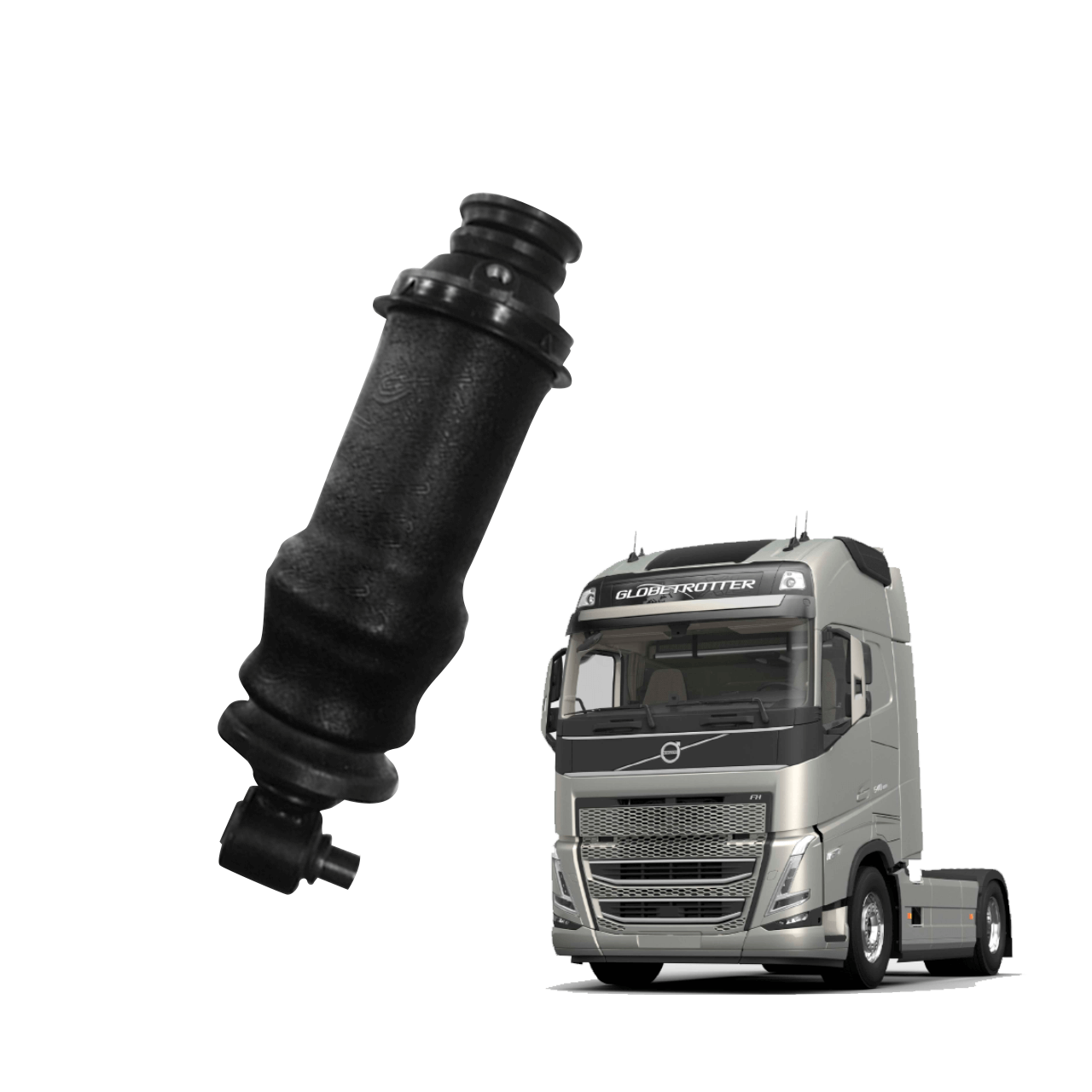 mdc-0871 Suspensão Amortecedor Bolsa Cabine Volvo FH a partir de 2015 (Dianteiro) - Imagem 1