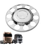 Tampa do Cubo Tração Axor e Actros sem redução Cromada (Calota) - Jetta