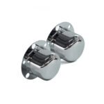 Tampa do Cubo Traseiro Metal Calota Caminhão Aro 17,5 (Par) - Bepo