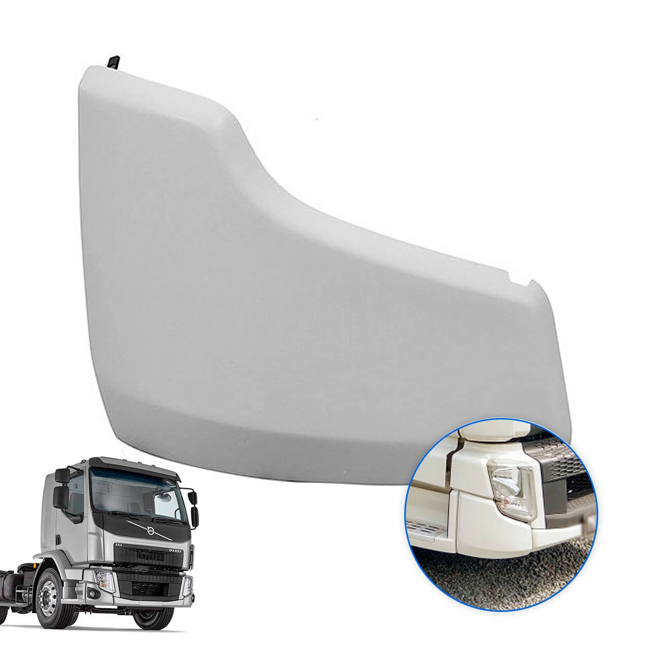 mdc-0993 Parachoque Lateral Ponteira Volvo VM a partir 2020 (Fechado) - Imagem 1