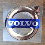 Adesivo Resinado Tampa Cubo Volvo 6 x 6cm - Imagem 2