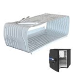 Placa Evaporadora Dobrada para Congelador Geladeira 85L - Elber