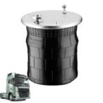 Suspensão Bolsa de Ar Mola Pneumática Eixo Tração Volvo FH a partir 2015 245MM (Menor) com Base