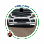 Spoiler Saia do Para-choque Mercedes Benz Actros a partir de 2020 (23cm) - Imagem 2