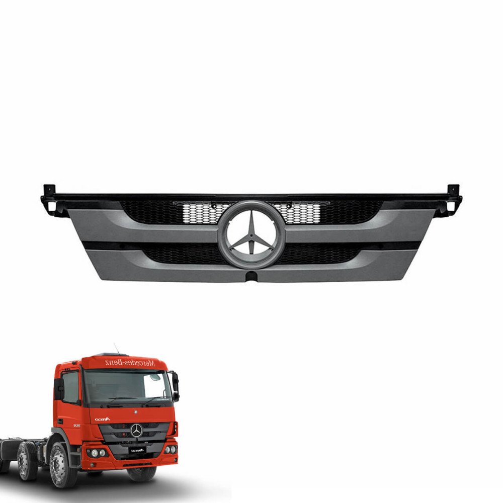 st-novo-1113-01 Grade Frontal Mercedes Atego de 2012 a 2023 - Imagem 1