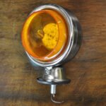 Lanterna Maria Bojuda Cromada Amarelo em LED 12v 24v Bivolt (Foguinho) - Amil - Imagem 2