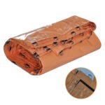 Lona de Caminhão PVC Lonil Laranja com Argola em Aço 8x4m - Locomotiva