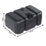 Tanque Diesel Plástico 275L Ford Cargo e VW Worker Constellation com Tampa e Chave - Imagem 2