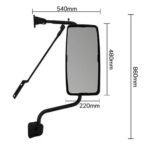 Retrovisor VW Constellation até 2012 (Completo) - Bepo - Imagem 5