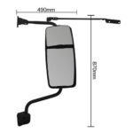 Retrovisor Bipartido VW Constellation a partir de 2012 (Completo) - Bepo - Imagem 5