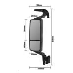 Retrovisor com Desembaçador Elétrico VW Meteor Man TGX (Completo) - Bepo - Imagem 3
