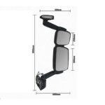 Retrovisor com Desembaçador Elétrico Iveco Eurotech Tector Cursor (Completo) - Bepo - Imagem 4