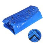 Lona de Caminhão PVC Lonil Azul com Argola em Aço - Locomotiva