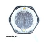 Kit Lanterna Lateral LED 12v 24v com Guia de Luz Cristal (kit 10un.) - Sinalsul